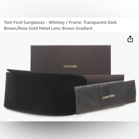 Tom Ford Sunglasses Whitney Frame Brown - Picture 13 of 15